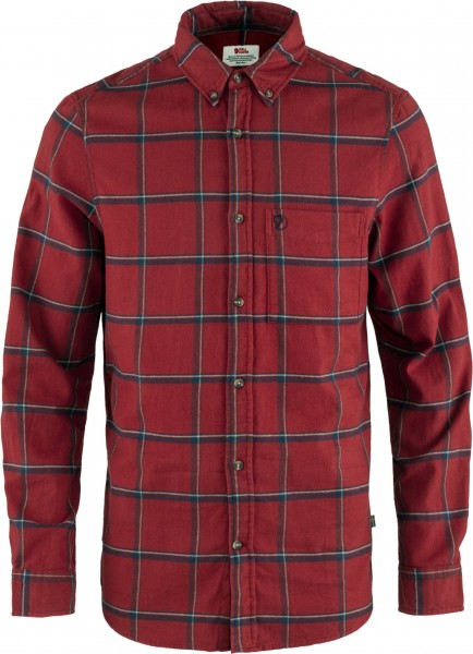 Fjällräven Herren-Langarmhemd Övik Comfort Flannel