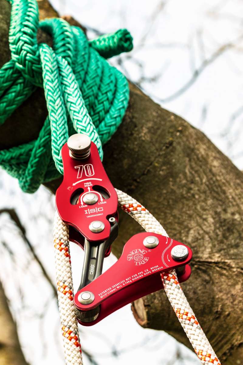 ISC Abseilbremse Rigging Rope Wrench Abseilpoller Rigging