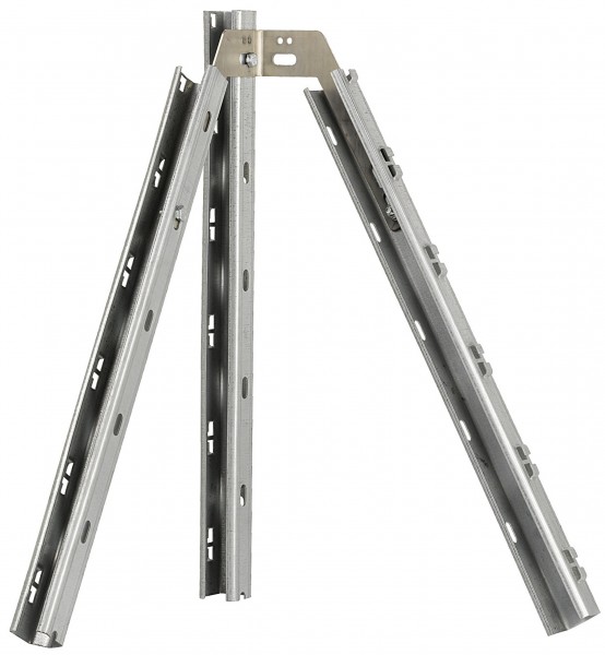 Eckverbinder doppelt, stückverzinkt 3 mm