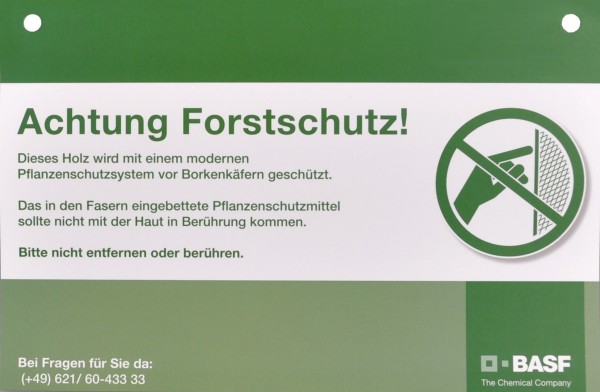 Warnschild Trinet