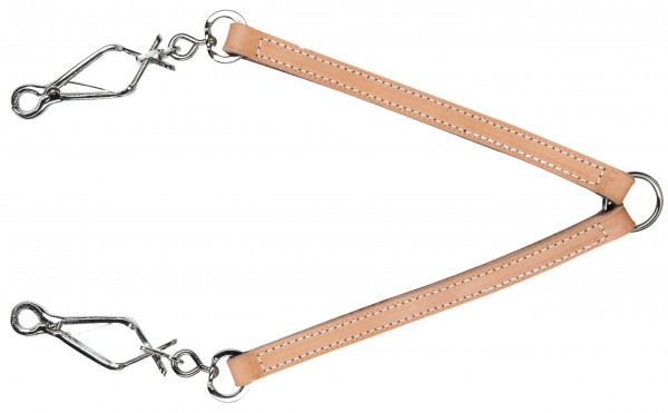 Leder-Koppel zum Führen von zwei Hunden