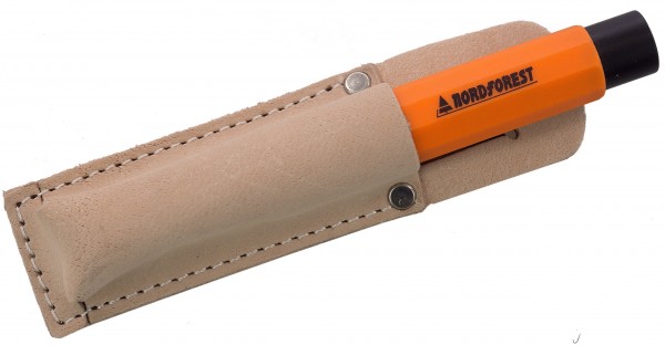 Kreidehalter mit Lederköcher