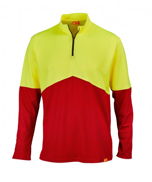 IQ-UV Funktionsshirt Langarm Zip UV 50+